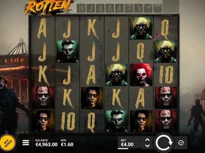 Игровой аппарат Rotten от Hacksaw Gaming
