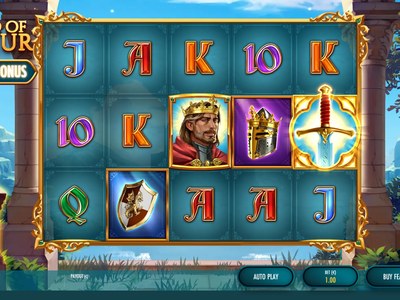Игровой автомат Sword Of Arthur от Thunderkick